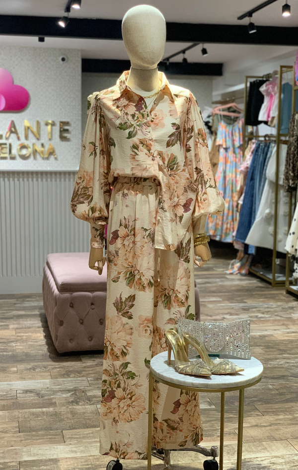 Conjunto Ivory Floral