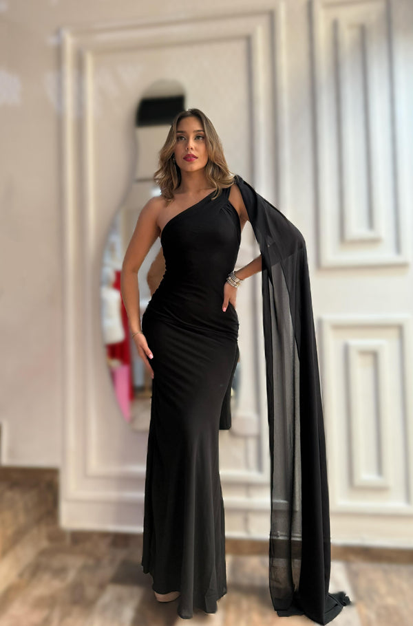 Vestido de Noche Negro
